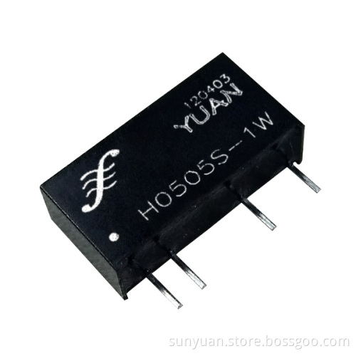 1W Fixed Input High Isolated DC-DC Converter (G(H) 1W)
